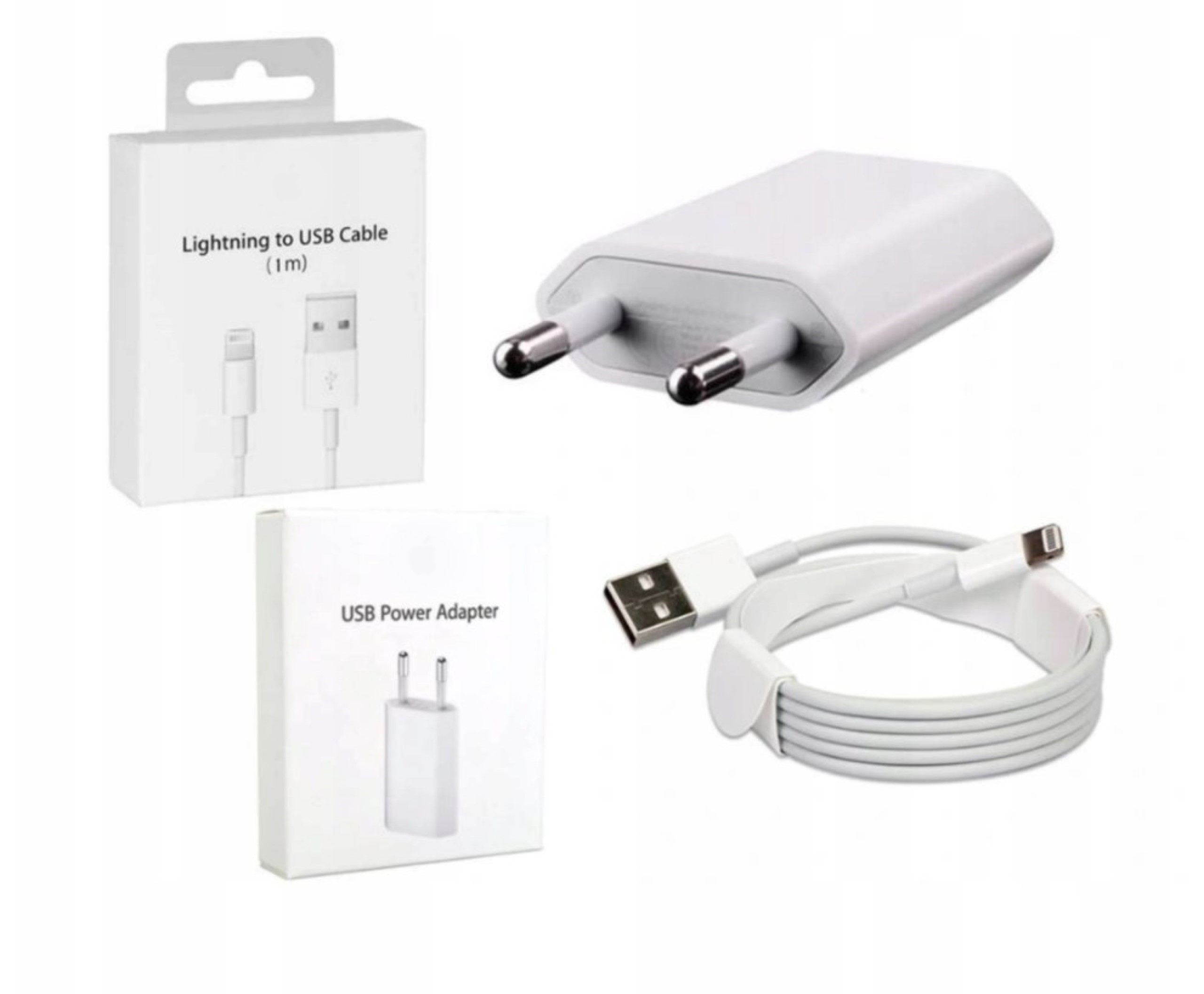 5W NABÍJAČKA + KÁBEL PRE IPHONE 6 6S 7 8 SE X 11 12