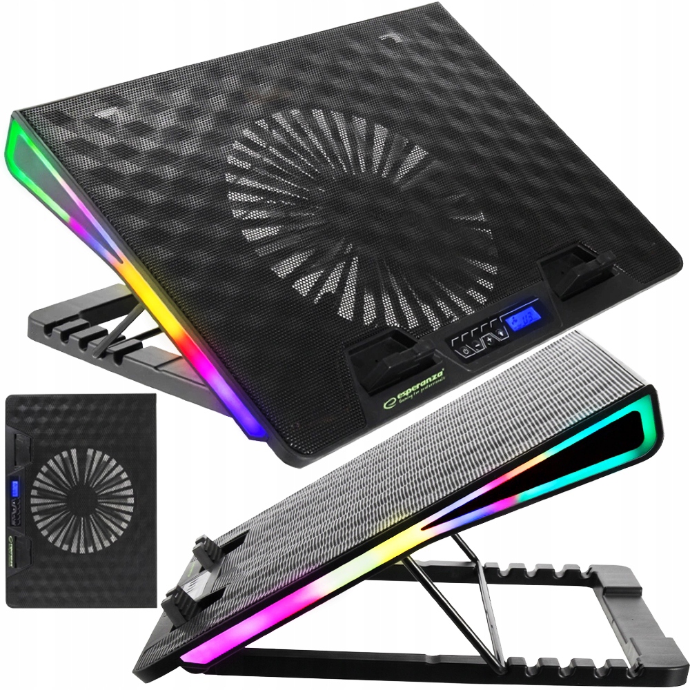 NASTAVENIE LED CHLADIACEJ PODLOŽKY LAPTOP