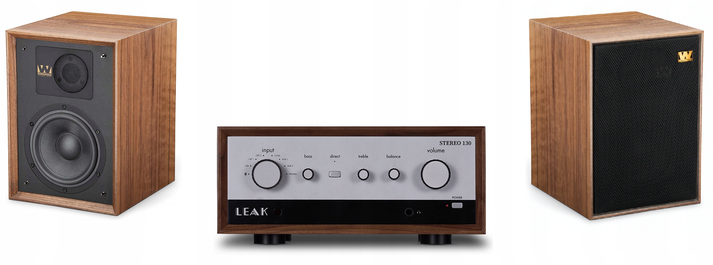 Únik stereo 130 + Wharfedale Denton Retro + Poézia