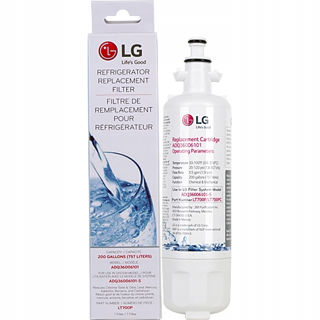 LG LT700P ADQ36006101 vodný filter pre chladničky