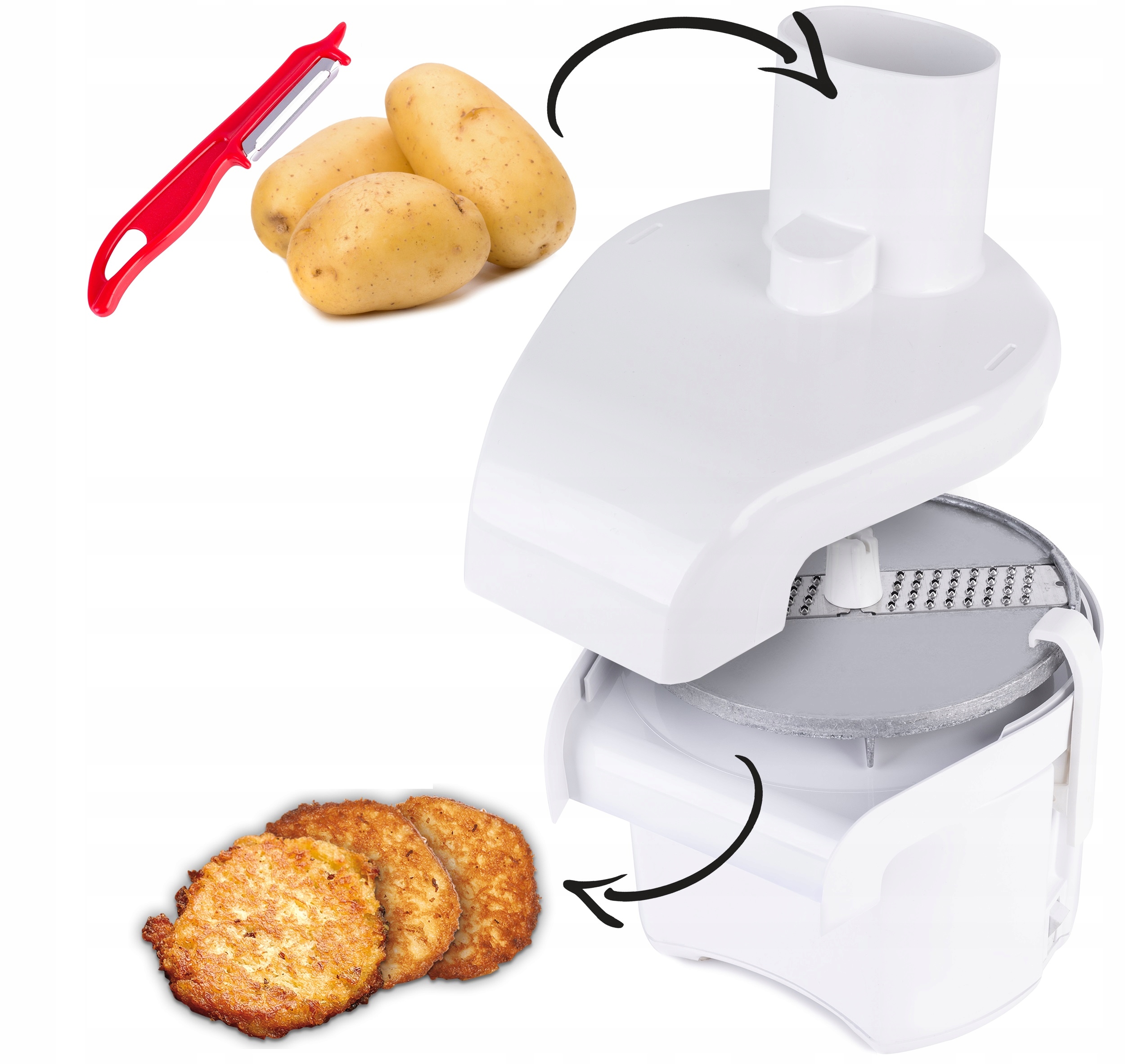 MiGiris BETM-1 250 W biely kuchynský robot