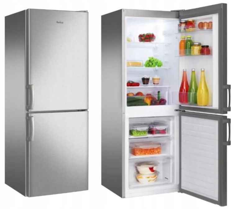 Amica FK2415.3UX Chladnička 152cm LED