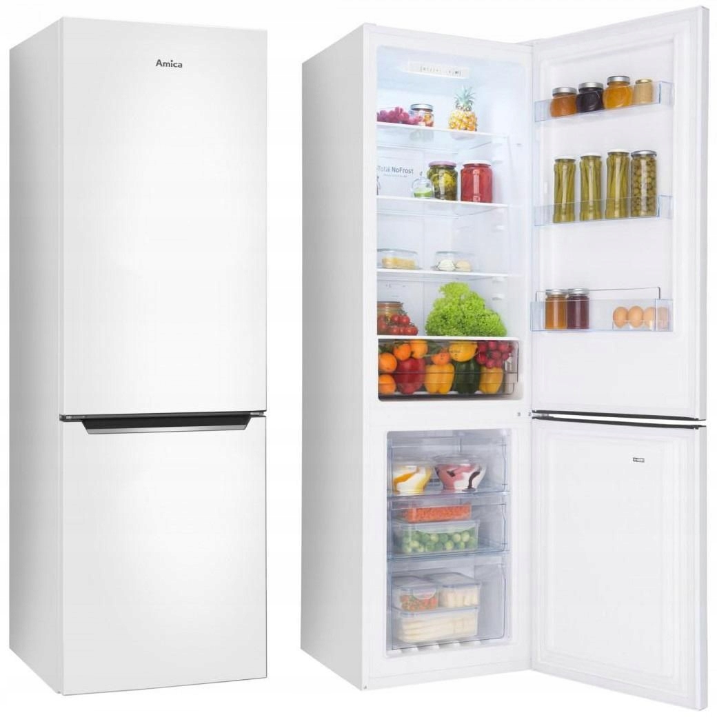 Chladnička nofrop amica fk2996n.2ft biela 250l 180cm