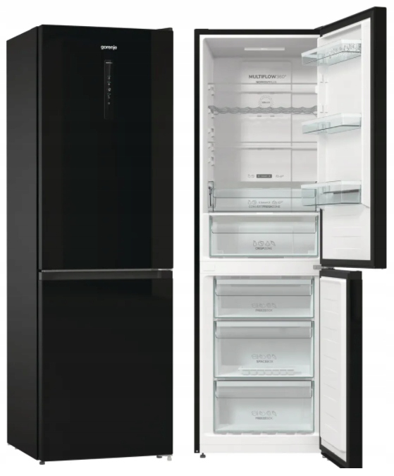 Chladnička NOFROP GORENJE NRK6192ABK4 302L 185CM