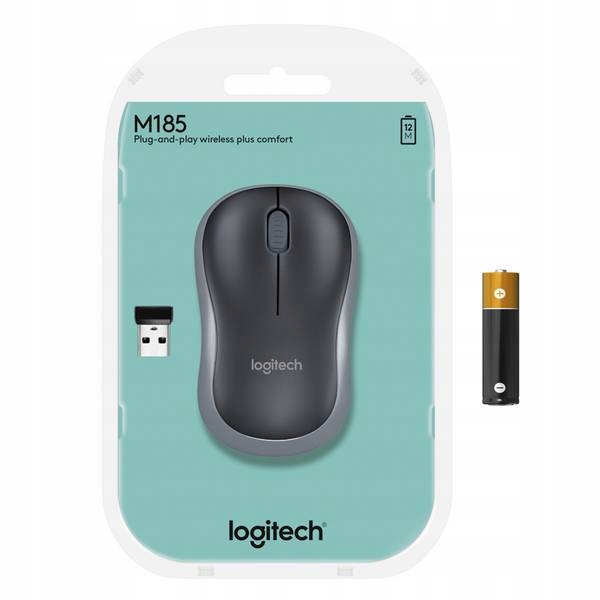 Bezdrôtová myš Logitech M185 s optickým senzorom