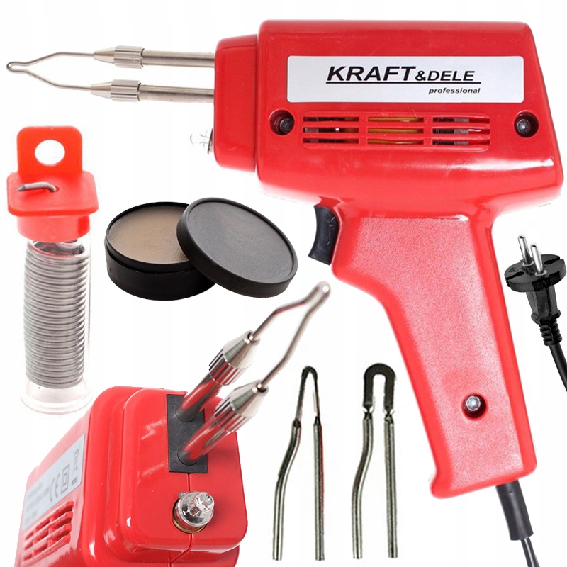 Kraft & Dele KD1503 130 W transformátor spájkovacie železo
