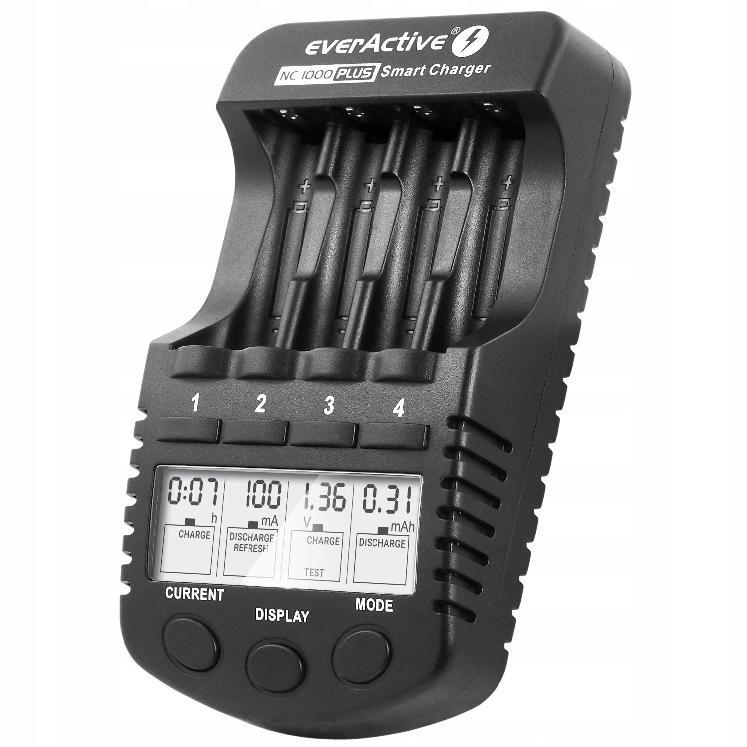 Nabíjačka Everactive NC-1000 Plus 4 AA, AAA