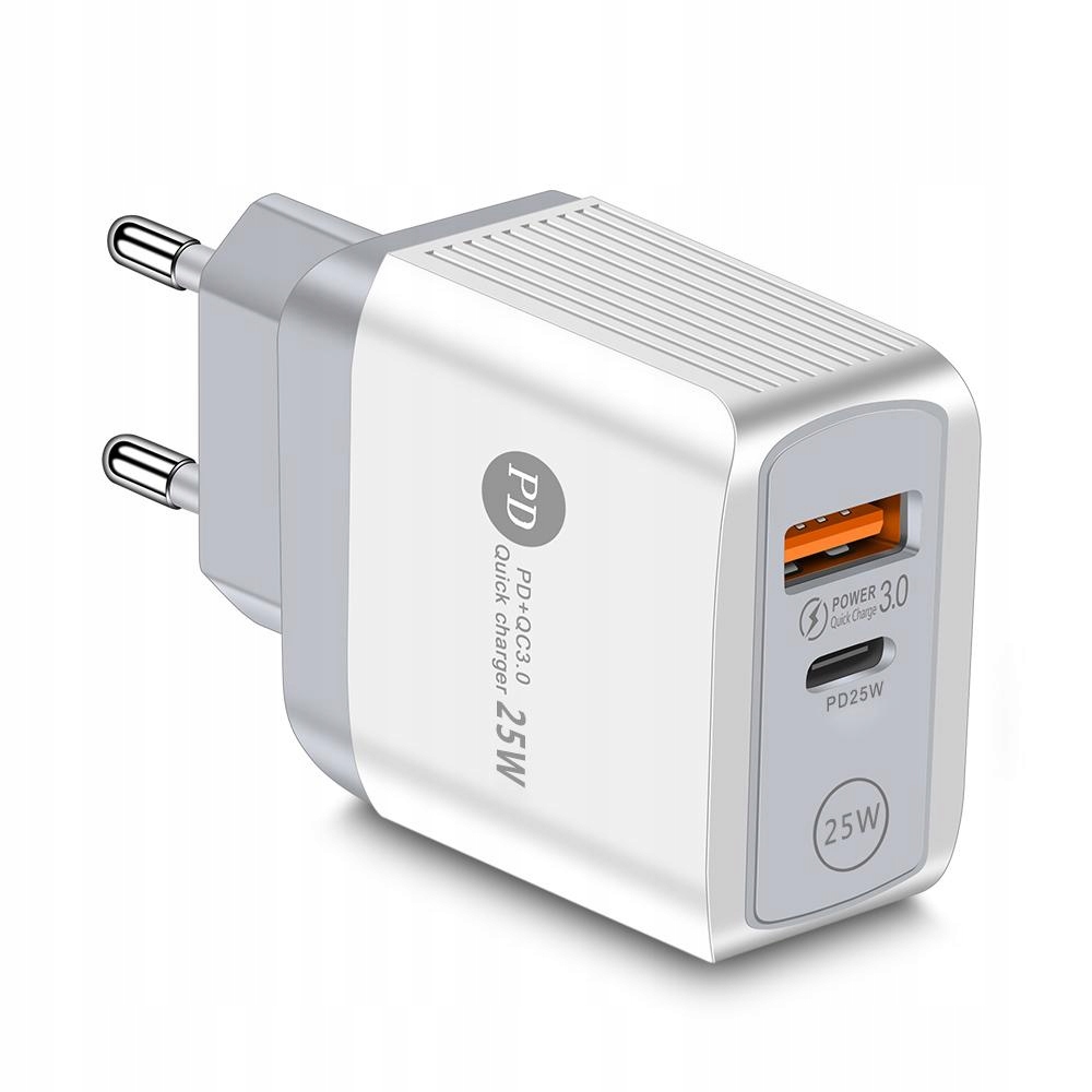 Nabíjačka s rýchlym nabíjaním 25W QC 3.0 + PD