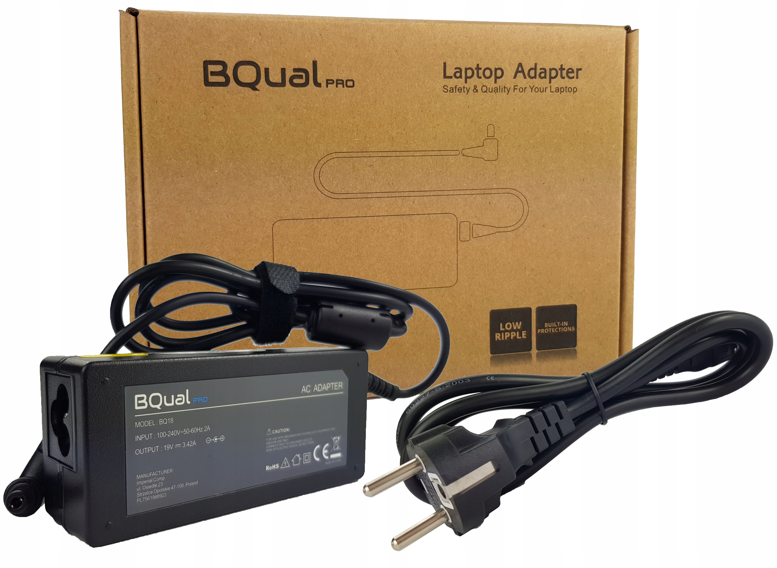 BQual 65 W napájací zdroj pre Asus