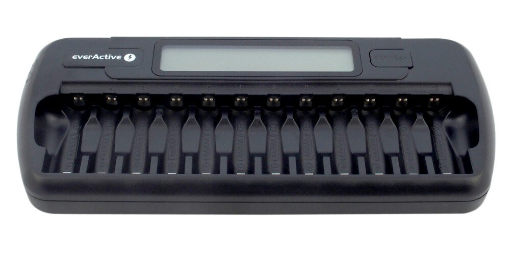 Nabíjačka Everactive NC-1200 12 AA, AAA batérií