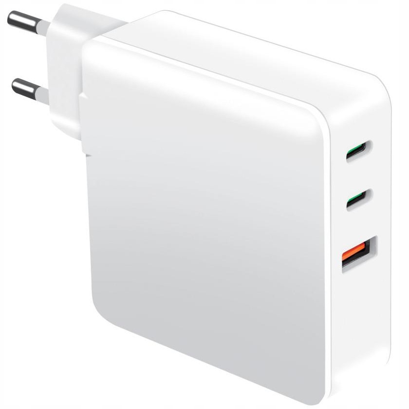 Network Charger 2XUSB-C+USB PD QC 100W