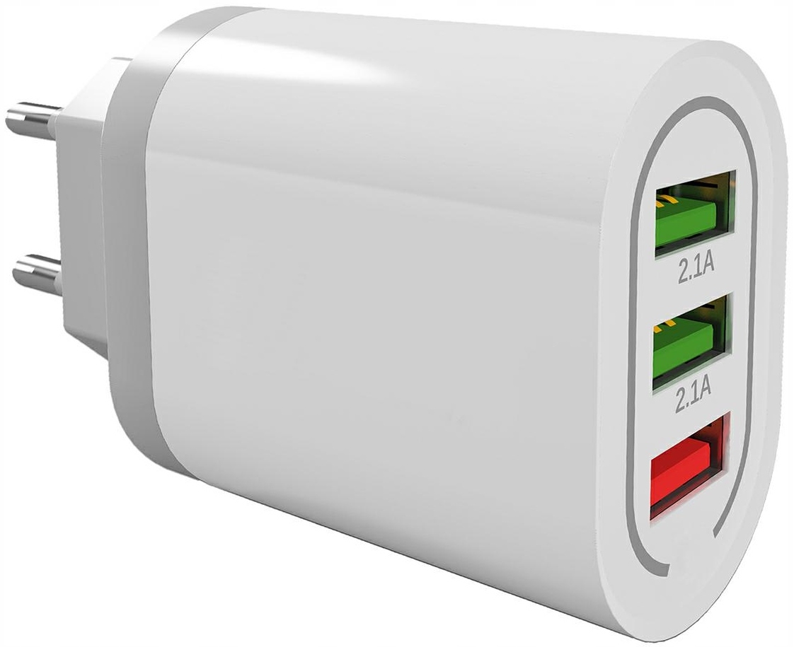 Network Charger 3x USB QC3.0 3A 18W