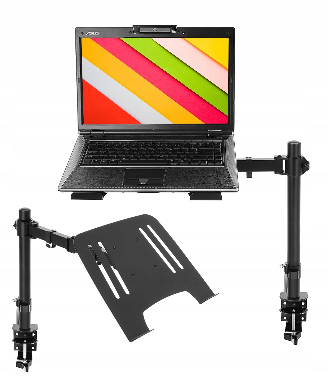 Univerzálny držiak na notebook alebo monitor na stôl