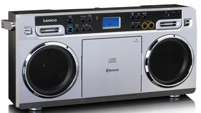 Lenco SCD-580 Silver Radio