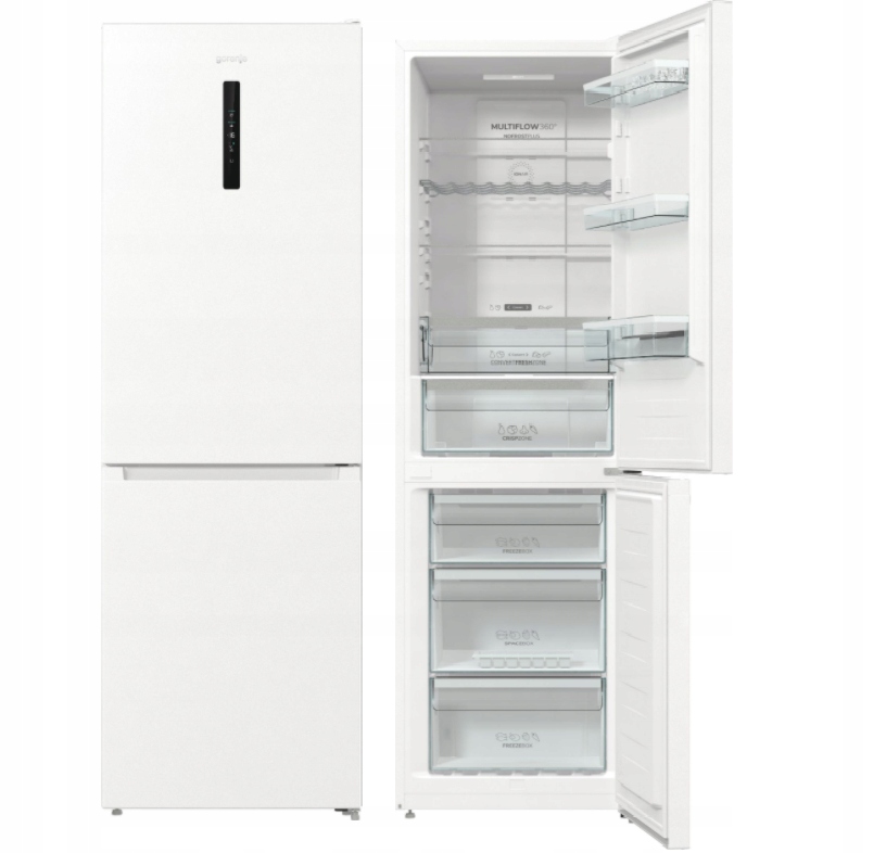 Gorenje Chladnička 302L NOFROST NRK6192AW4 Biela 60cm