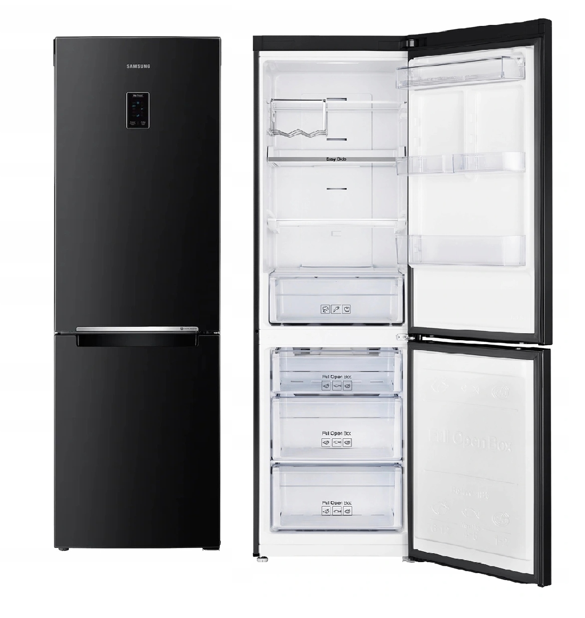 Samsung RB33J3230BC Chladnička Black 328L NOFROP