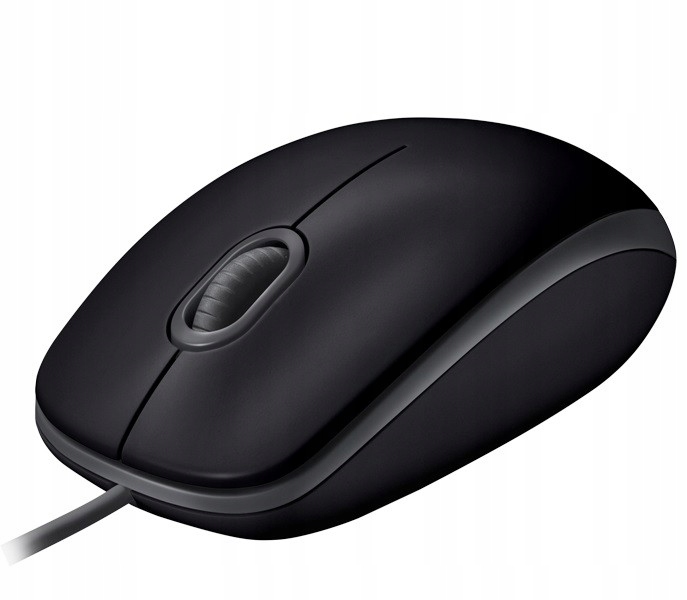 Káblová myš Logitech B110 Tichý optický snímač