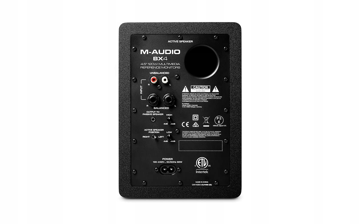 Monitor štúdie M-Audio BX4 50 W