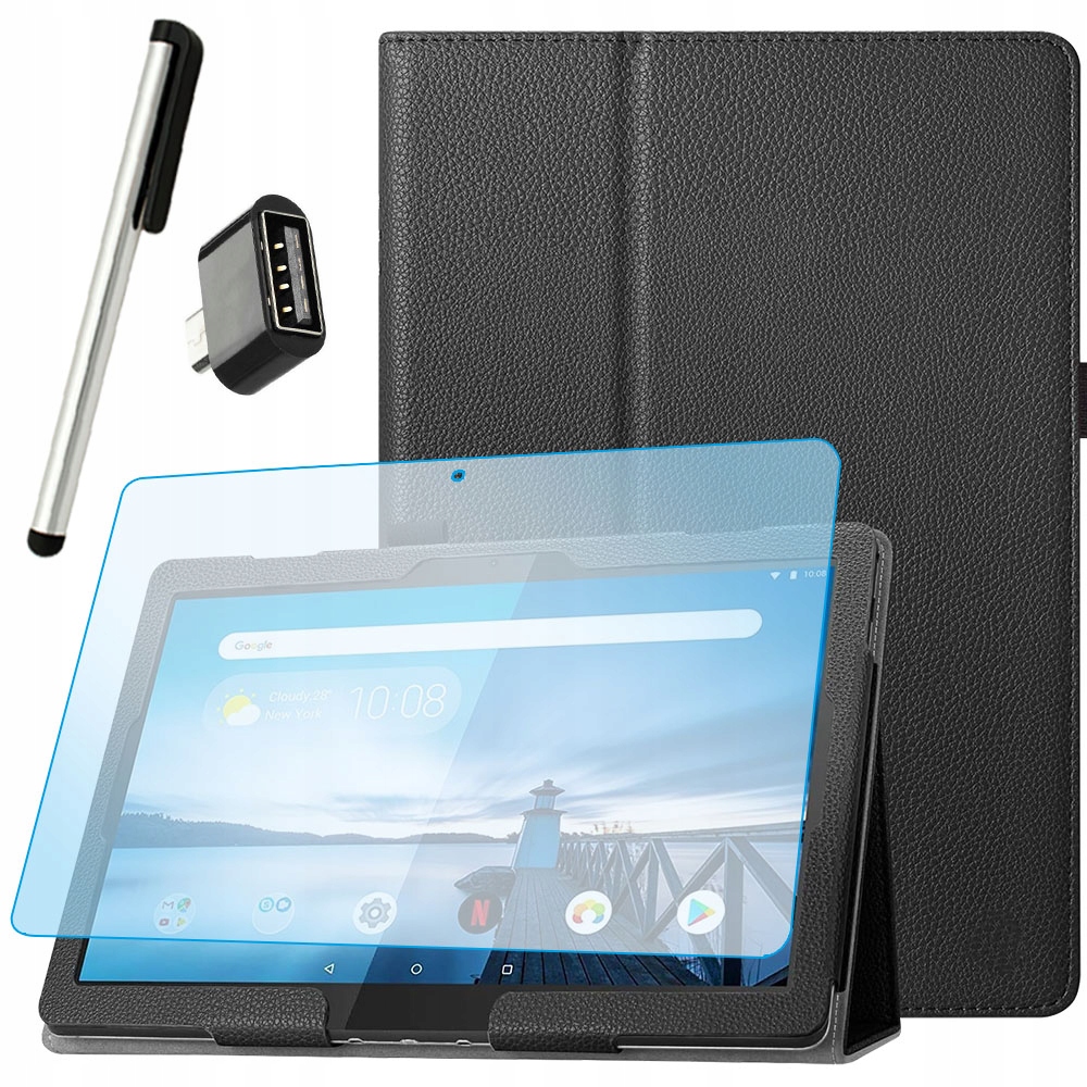 Flipové puzdro RALTEK pre Lenovo Tab M10 TAB čierne