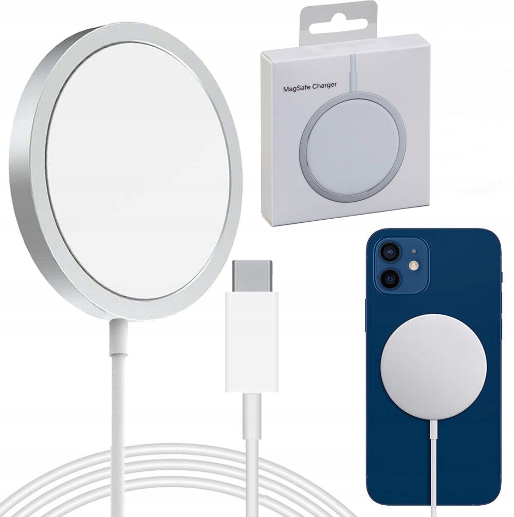 MAGSAFE INDUKTÍVNA NABÍJAČKA PRE IPHONE 11 12 13 14 15 QI FAST 15W TYP C