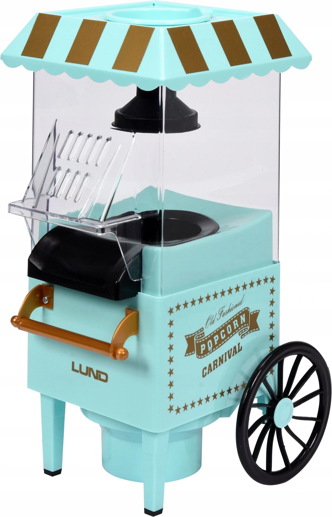 Popcorn zariadenie Lund staromódny popcorn karneval zelený 1200 w