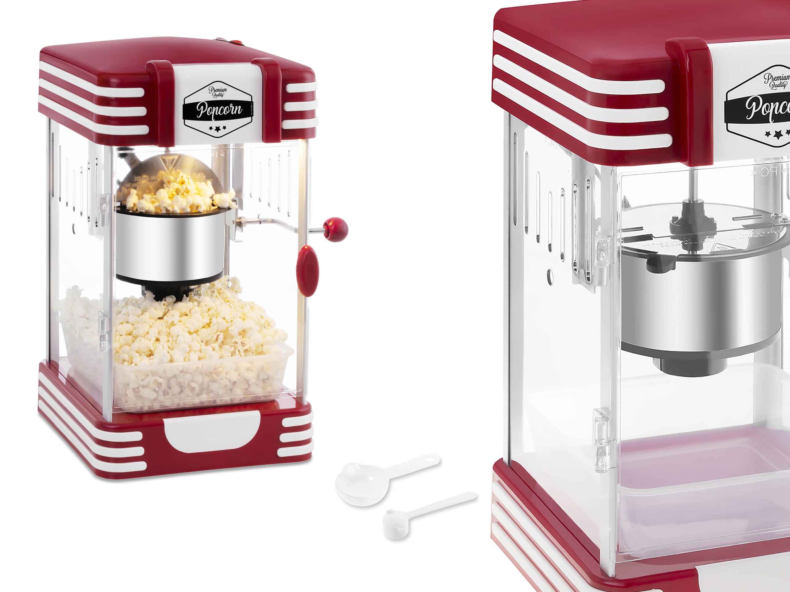 Popcorn zariadenie Bredco BCPK-300-WR Red 300 W