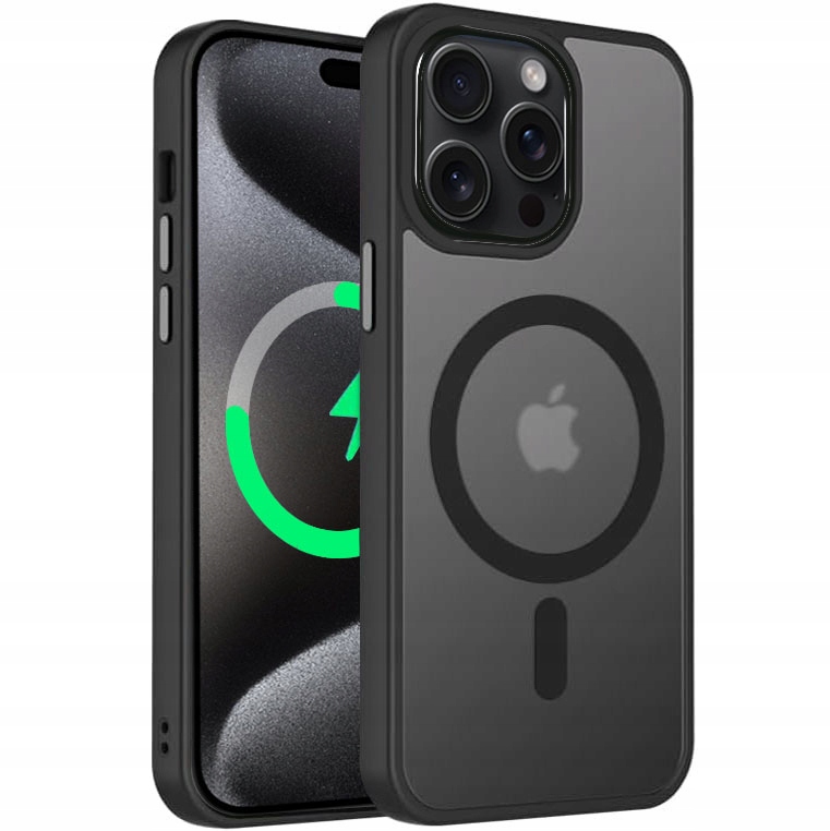 gsmStyle zadná strana pre Apple iPhone 15 Pro, viacfarebný kryt MagSafe