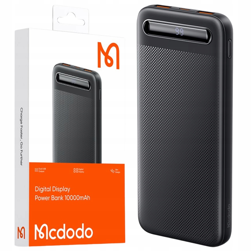 Powerbanka Mcdodo 10000 mAh čierna + 2 ďalšie produkty