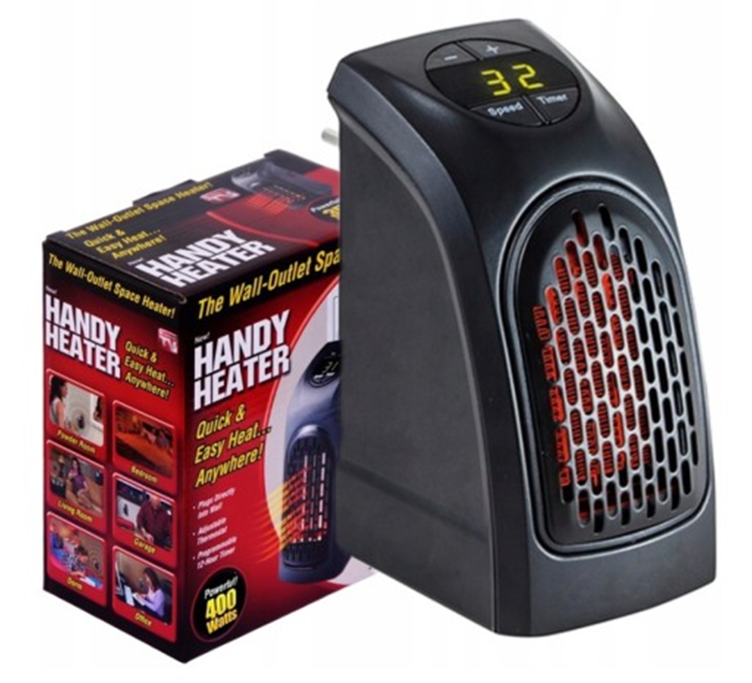 FORTRADE MINI keramický elektrický ohrievač FARELKA FORTRADE ELEKTRICKÝ OHRIEVAČ 400 W