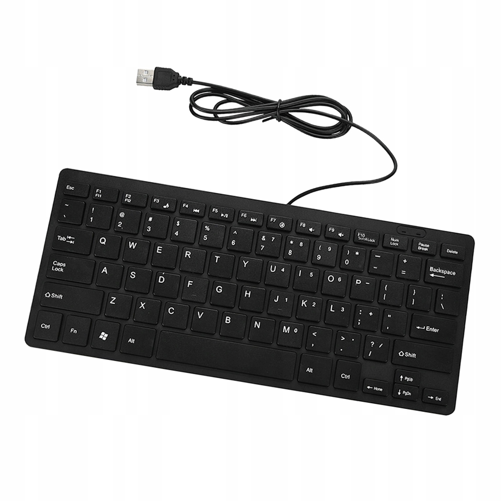 K-1000 Mini Keyboard 78-klávesová USB Power mini klávesnica