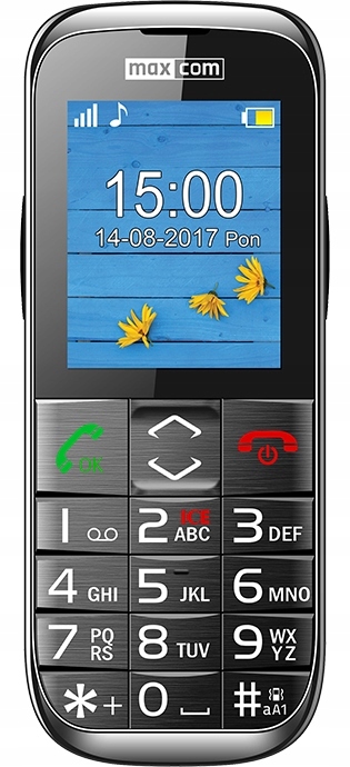 Mobilný telefón Maxcom MM720 16 MB / 16 MB 2G čierny