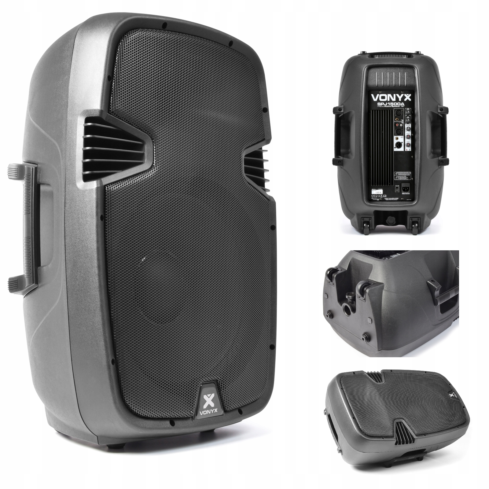 Stĺpec Vonyx 178.030 SPJ-1500a 400 v čiernej farbe