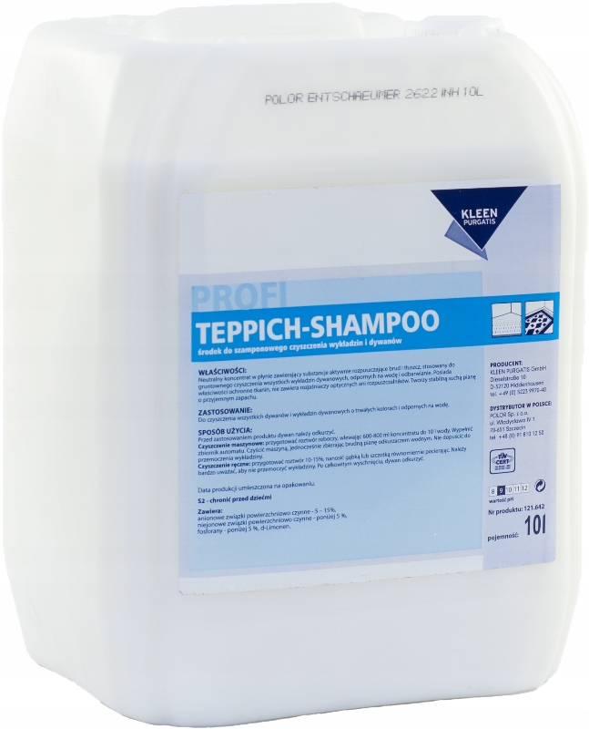 Teppich šampón 0,5 l pre umývacia kvapalina
