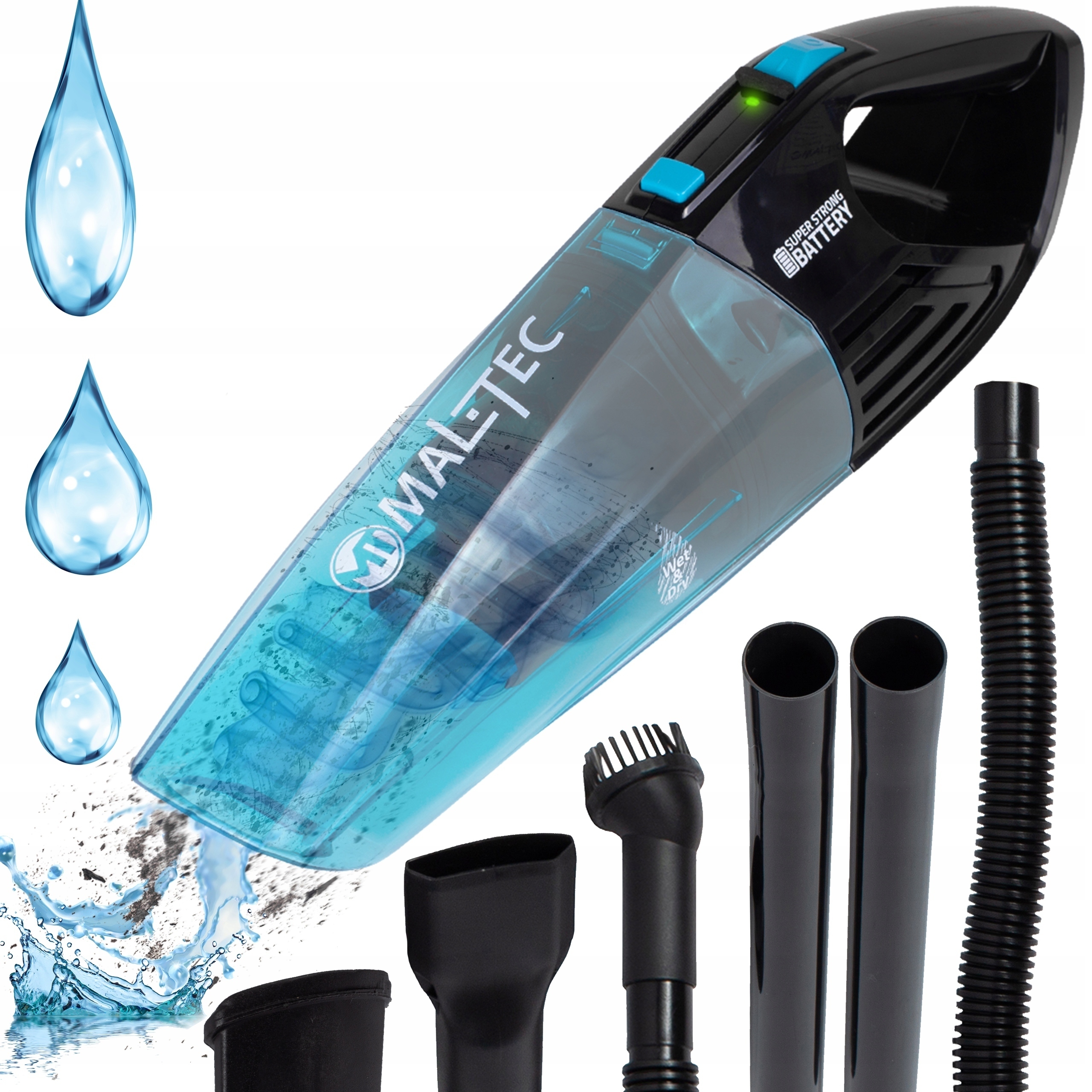 Vertikálne vysávač Luby cyklón Wet & Dry 500 12in1