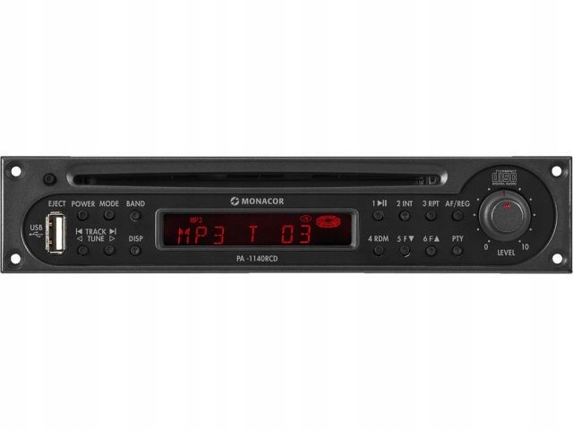 Monacor PA-1140RCD Radio modul/CD ELA