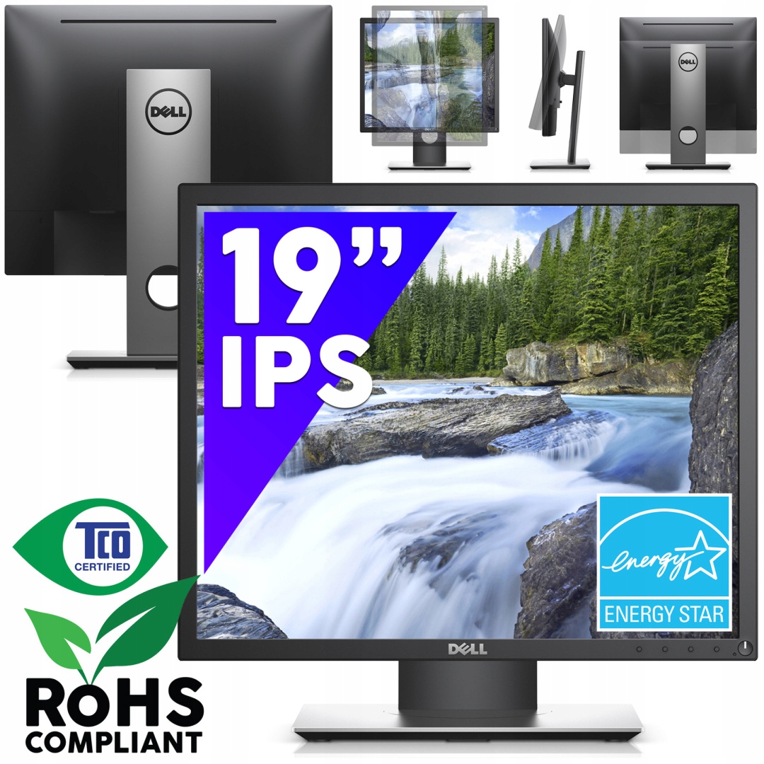 LED monitor Dell P1917S 19" 1280 x 1024 px TN