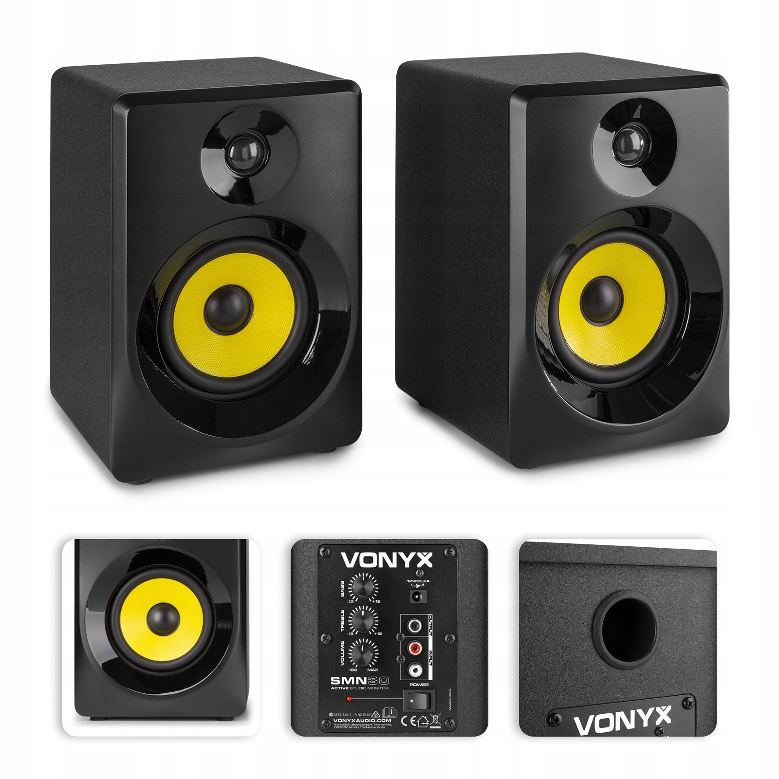 VYX SMN30B 30 W Studio Monitor