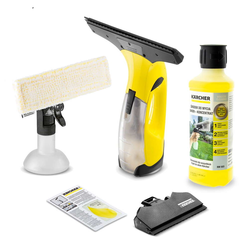 Karcher WV 2 Premium Washer + Čistiaci prostriedok na čistenie okna