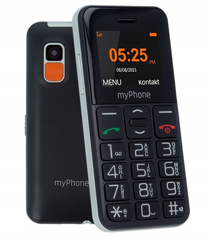 mobilný telefón myPhone Halo Easy 128 MB / 4 MB 3G čierny