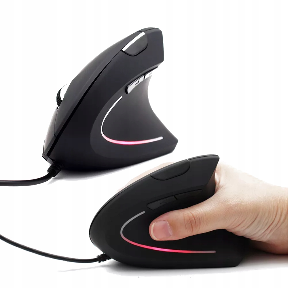 Ergonomická drôtová myš Zenwire s optickým senzorom