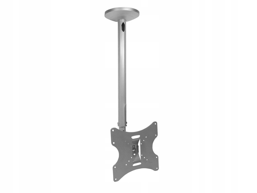 Stropný držiak na TV Maclean, 23-42", 50~85 cm, 30 kg, strieborný