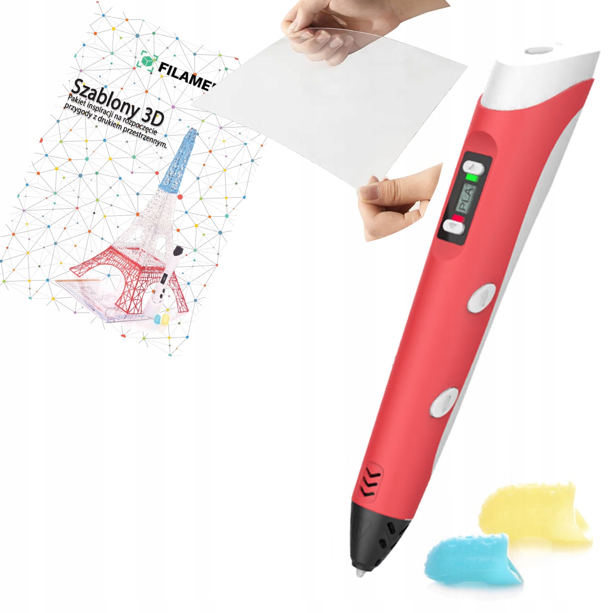 3D pero Sunlu SL-200 Red