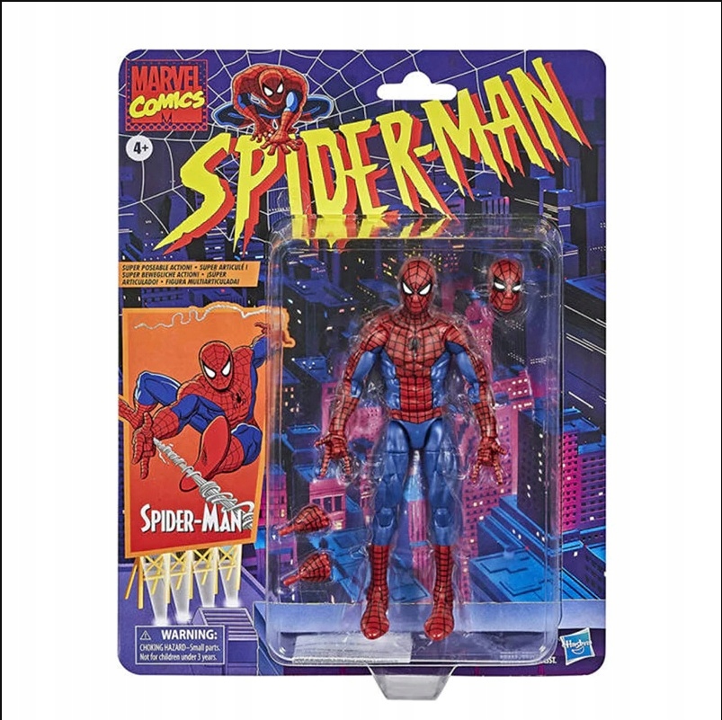 Marvel Legends retro ko spiderman ben Reilly