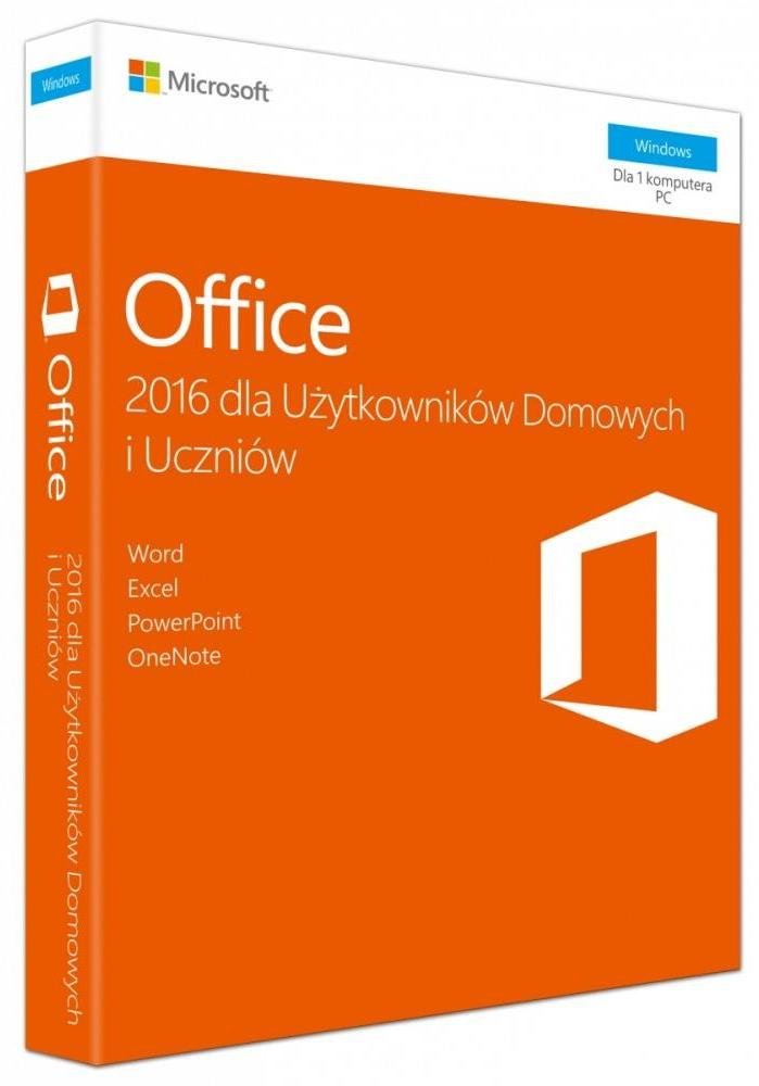Trvalá licencia Microsoft Office 2016 Home and Business 1 PC / BOX