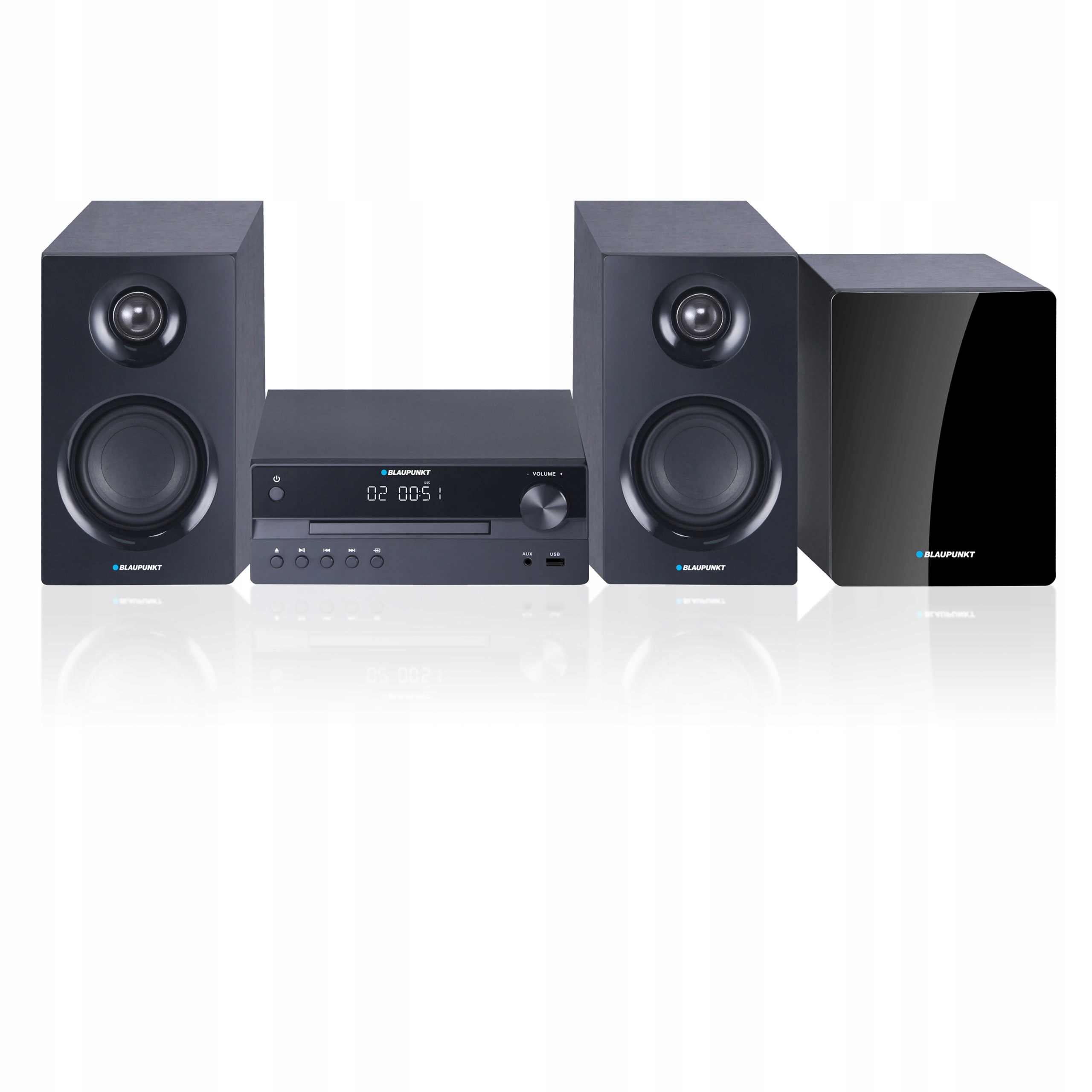 BLUETOOTH STEREO 330W HDMI s ARC + SUBWOOFER CD USB DIAĽKOVÝ OVLÁDAČ BLAUPUNKT MS55SUB