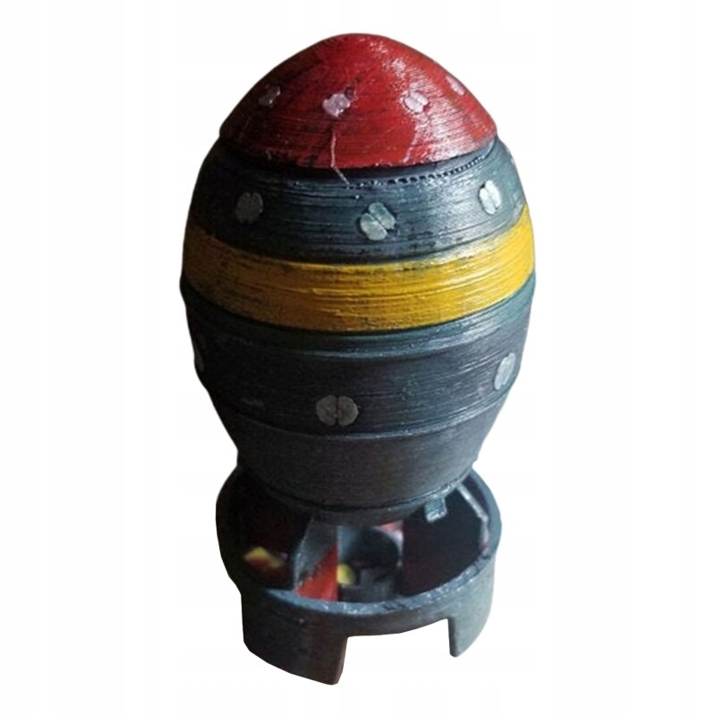 Mini Nuke Bomb Storage Box Retro Retro Figurín