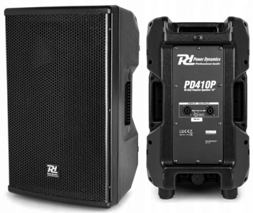 Stĺpec dynamiky výkonu 178.270 PD410P 200 W Čierna