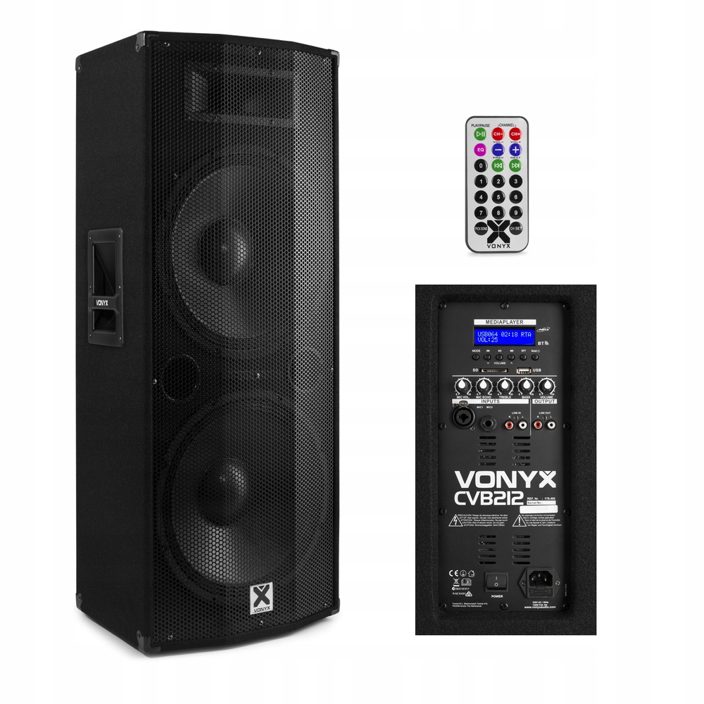 Stĺpec Vonyx 178.493 CVB212 600 W