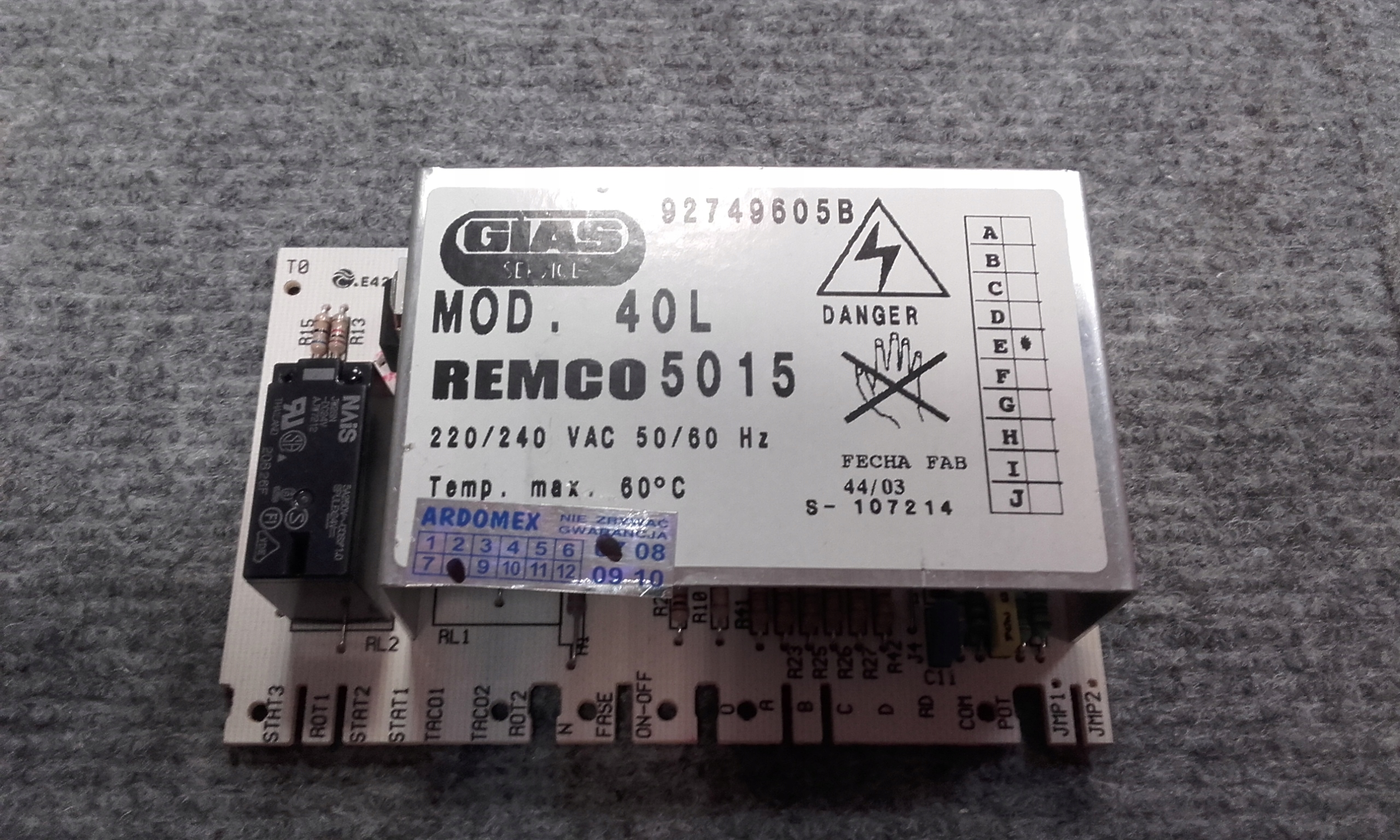 Cukríky modul práčka Remco 5015