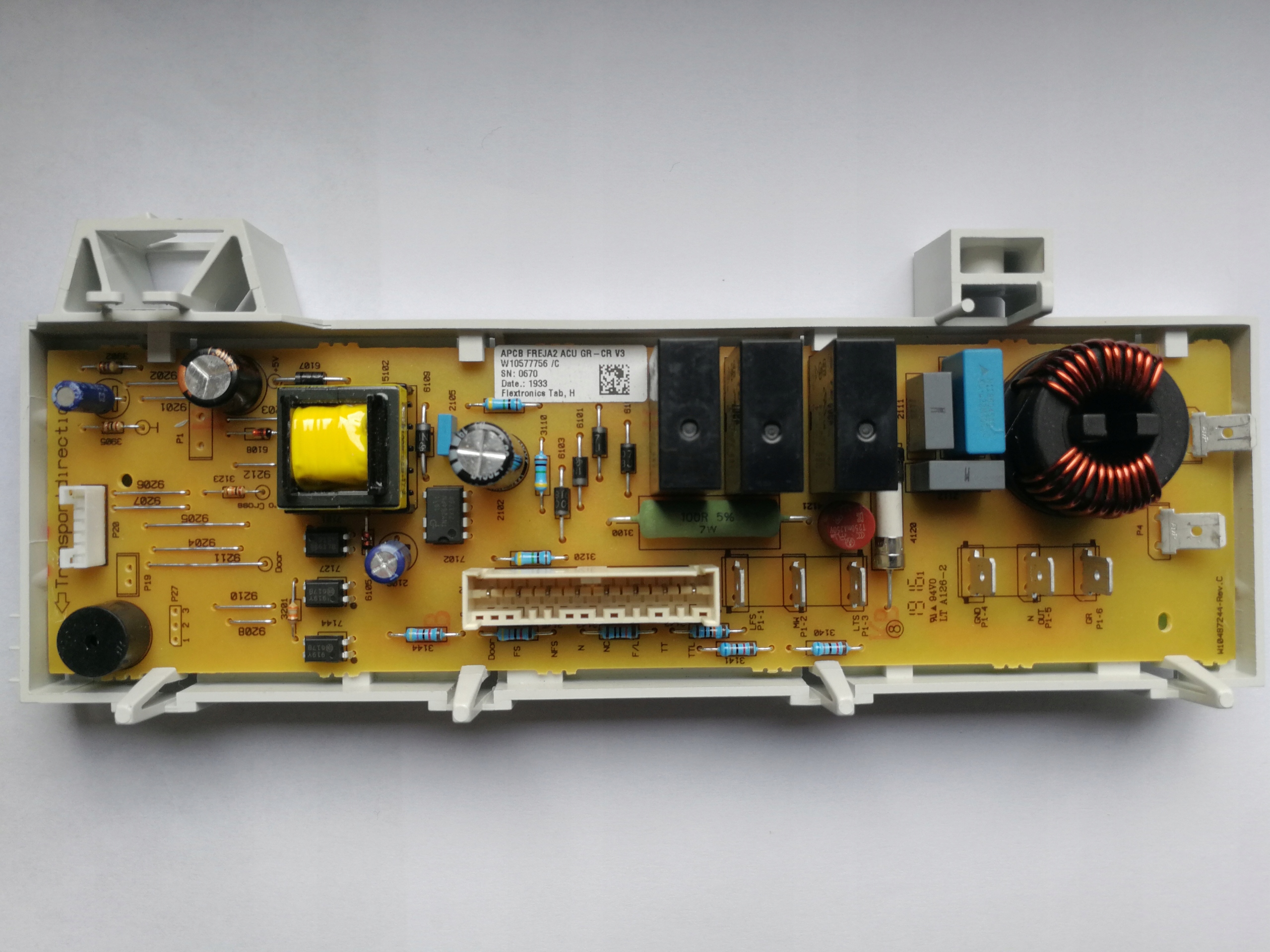 Modul napájania do mikrovlnnej rúry Whirlpool W10577756